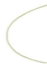 admirable minuscule cable gold necklace for babies and children